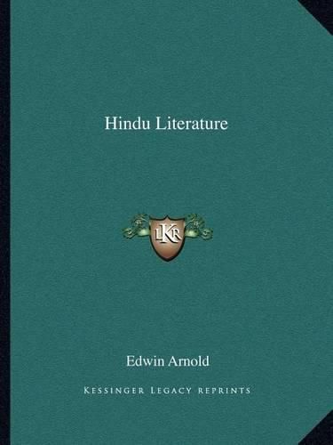 Cover image for Hindu Literature