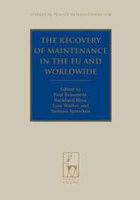 Cover image for The Recovery of Maintenance in the EU and Worldwide