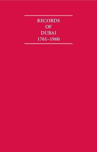 Cover image for Records of Dubai 1761-1960 8 Volume Hardback Set