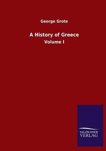 Cover image for A History of Greece: Volume I