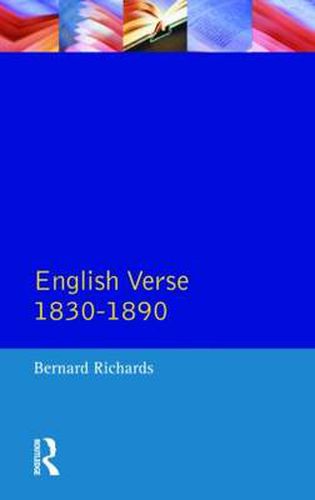 Cover image for English Verse 1830 - 1890