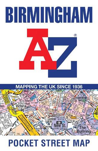 Cover image for Birmingham A-Z Pocket Street Map