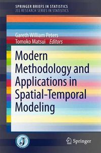 Cover image for Modern Methodology and Applications in Spatial-Temporal Modeling