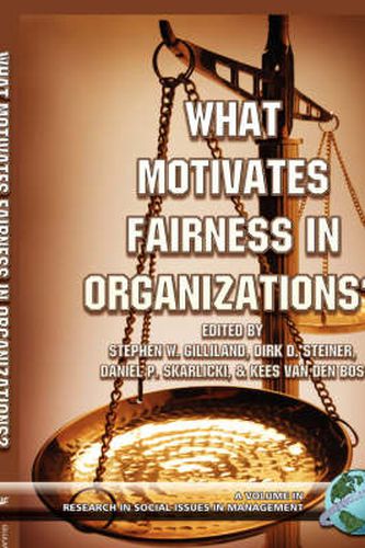 Cover image for What Motivates Fairness in Organizations?