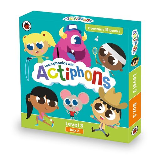 Cover image for Actiphons Level 3 Box 2: Books 9-19: Learn phonics and get active with Actiphons!