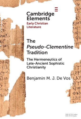 Cover image for The Pseudo-Clementine Tradition