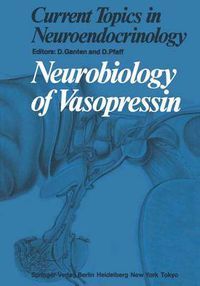 Cover image for Neurobiology of Vasopressin