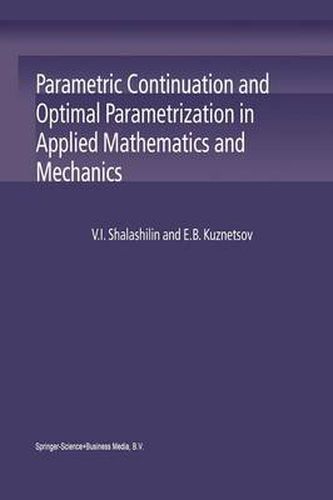 Cover image for Parametric Continuation and Optimal Parametrization in Applied Mathematics and Mechanics