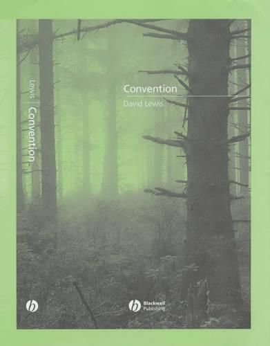 Cover image for Convention: A Philosophical Study