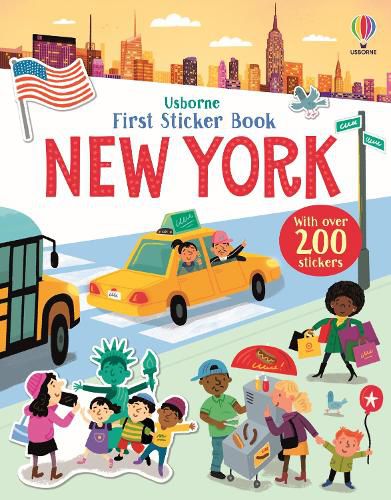 Cover image for First Sticker Book New York