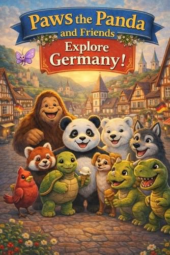 Cover image for Paws the Panda and Friends Explore Germany