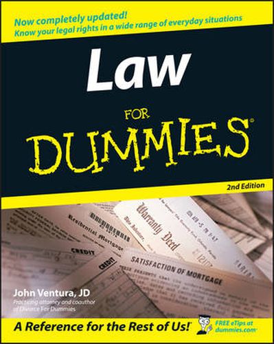 Cover image for Law For Dummies