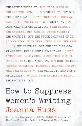 Cover image for How to Suppress Women's Writing