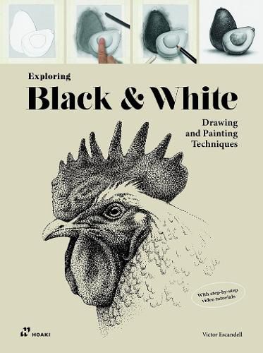 Cover image for Exploring Black and White: Drawing and Painting Techniques