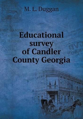 Cover image for Educational survey of Candler County Georgia