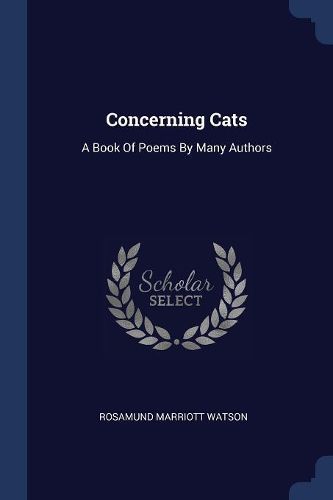 Cover image for Concerning Cats: A Book of Poems by Many Authors