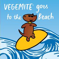 Cover image for Vegemite Goes to the Beach: Learn with Vegemite