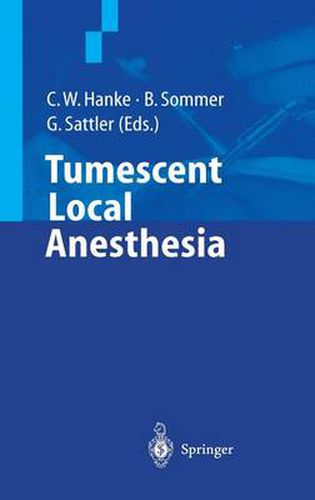 Cover image for Tumescent Local Anesthesia