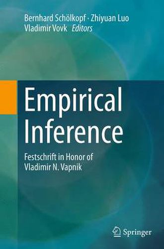 Cover image for Empirical Inference: Festschrift in Honor of Vladimir N. Vapnik