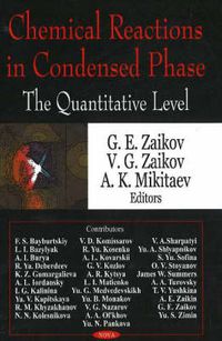 Cover image for Chemical Reactions in Condensed Phase: The Quantitative Level