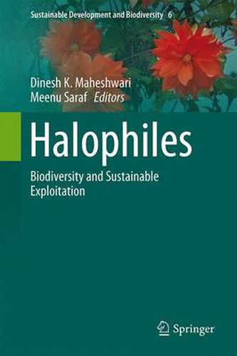 Cover image for Halophiles: Biodiversity and Sustainable Exploitation