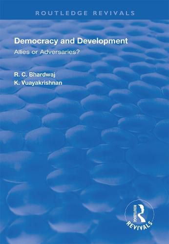Cover image for Democracy and Development: Allies or Adversaries?