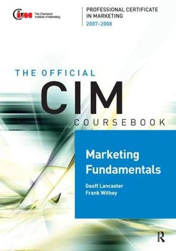 Cover image for CIM Coursebook Marketing Fundamentals 07/08