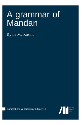 Cover image for A grammar of Mandan