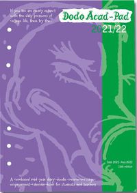 Cover image for Dodo Acad-Pad 2021-2022 Filofax-compatible A5 Organiser Diary Refill, Mid Year / Academic Year, Week to View