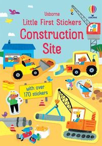 Cover image for Little First Stickers Construction Site