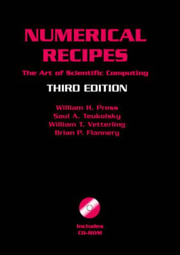 Cover image for Numerical Recipes with Source Code CD-ROM 3rd Edition: The Art of Scientific Computing