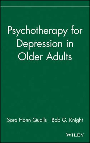 Cover image for Psychotherapy for Depression in Older Adults