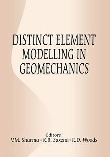 Cover image for Distinct Element Modelling in Geomechanics