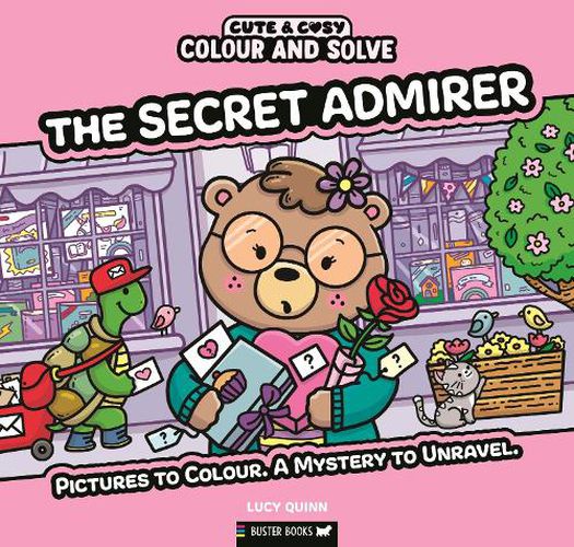 Cover image for Colour and Solve: The Secret Admirer