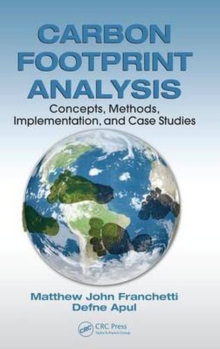 Cover image for Carbon Footprint Analysis: Concepts, Methods, Implementation, and Case Studies