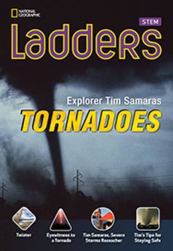 Cover image for Ladders Science 4: Explorer Tim Samaras: Tornadoes (below-level)