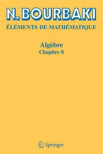 Cover image for Algebre: Chapitre 8