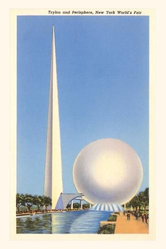 Cover image for Vintage Journal Trylon and Perisphere, New York World's Fair, 1939