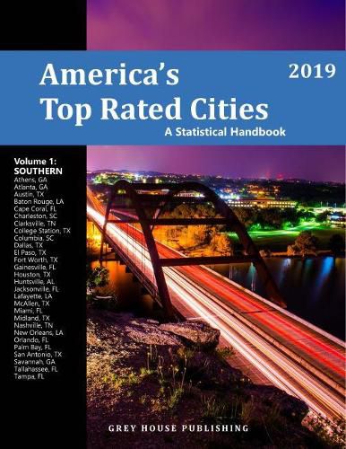 Cover image for America's Top-Rated Cities, Volume 1: South, 2019