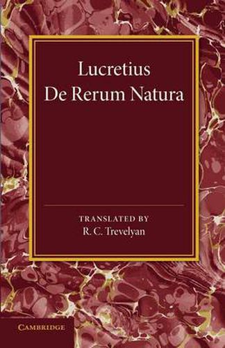 Cover image for Lucretius