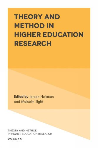 Cover image for Theory and Method in Higher Education Research