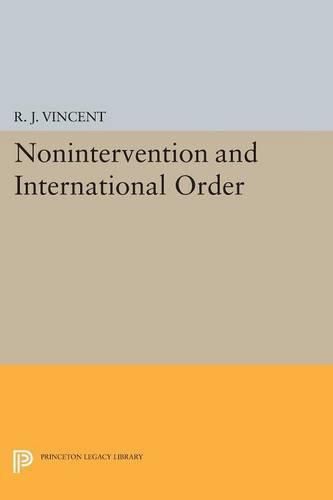 Cover image for Nonintervention and International Order