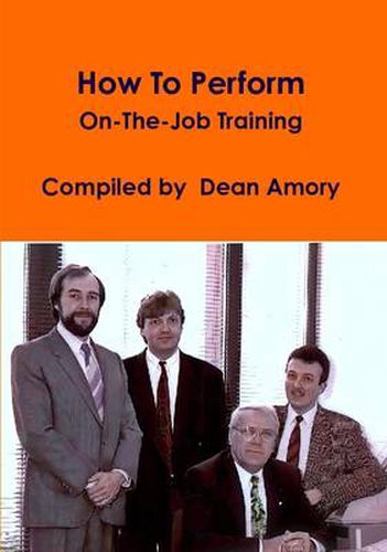 Cover image for How To Perform On-The-Job Training