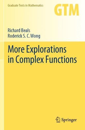 Cover image for More Explorations in Complex Functions