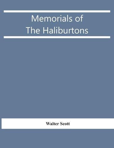 Cover image for Memorials Of The Haliburtons