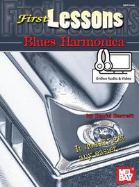 Cover image for First Lessons Blues Harmonica