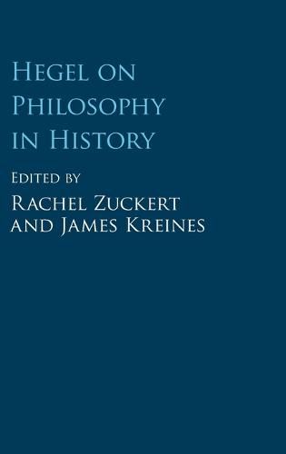 Cover image for Hegel on Philosophy in History