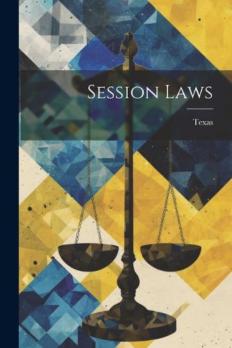 Cover image for Session Laws