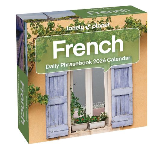 Cover image for Lonely Planet: French Phrasebook 2026 Day-to-Day Calendar