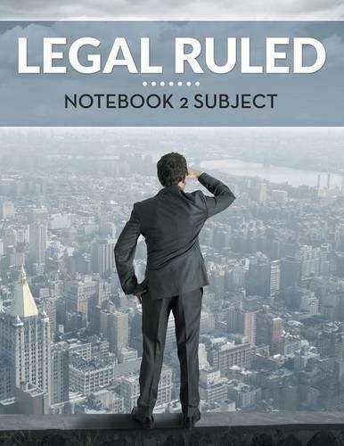 Cover image for Legal Ruled Notebook 2 Subject